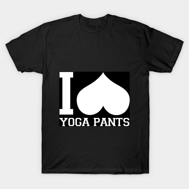 I love Yoga Pants T-Shirt by AviToys